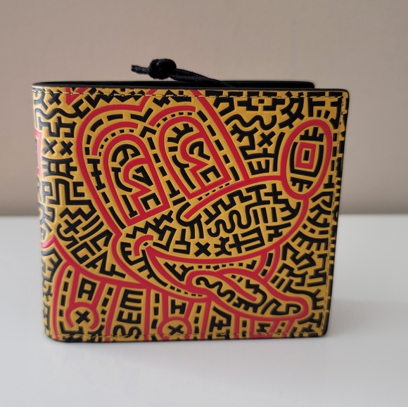 Coach Other - Coach Disney × Keith Haring Mickey Double Billfold Wallet